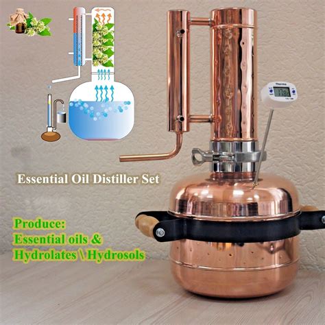 distillation equipment for essential oils.